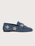 DOHA HAKİKİ SÜET MAVİ LOAFER